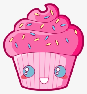 Candy Clipart Kawaii - Cupcakes Animados Y Tiernos #397144