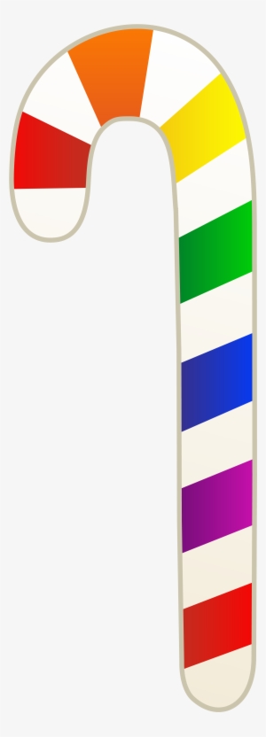 Candy Clipart Colored - Colorful Candy Cane Clipart #397523