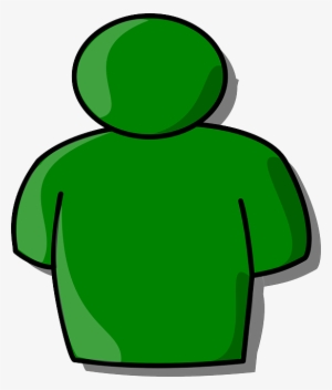 Head, Green, Icon, Outline, Symbol, People, Man, Person - Person Clipart #397895
