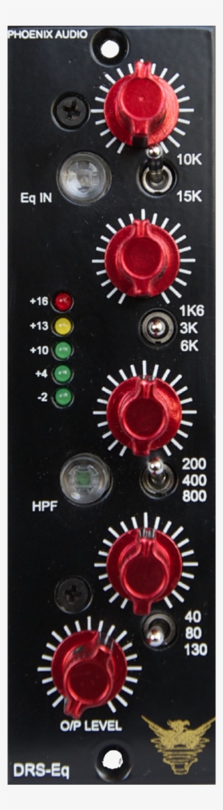 Drs Eq 500 Front View - Phoenix Audio Drs-eq - 500 Series 4-band Eq #397978