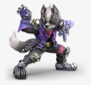 2mib, 1419x1325, Ssb Ultimate Wolf Render - Wolf Smash Bros Ultimate #398110