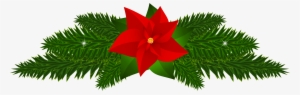 Poinsettia Decoration Png Art - Christmas Day #398516