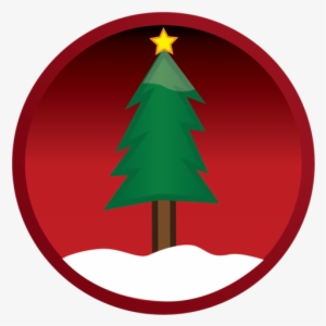 Free Vector Vector Christmas Tree Button - Christmas Start Button Png #398585
