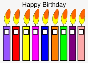 Happy Birthday Svg Clip Arts 600 X 429 Px #398650