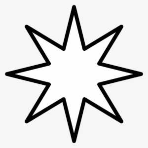 Open - 7 Point Star Png #398714