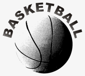 Basketball Ball Sports Nba Basketball Bask - Basketball Black And White #399193