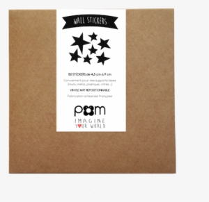 Pom Star Wall Transfers In Black - Wall Stickers Pom #399499