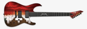 The Ltd “master Of Puppets” Guitar Features An Alder - Ltd Master Of Puppets #399802