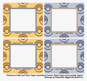 Super Game Boy Frames - Pokemon Frames #3900017