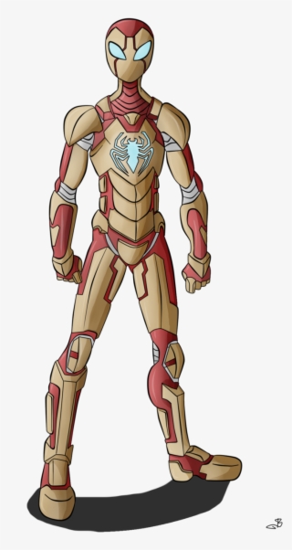 Iron Spider By Berny17-d66vl94 - Iron Spider Suit Redesign #3900327
