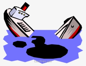 Oil Spill Royalty Free Vector Clip Art Illustration - Oil Spill Clipart