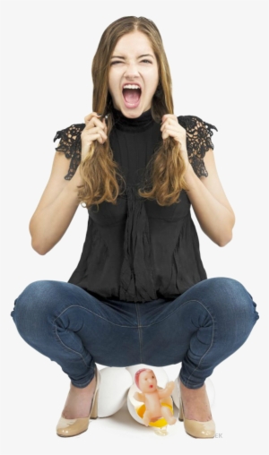 Baby Eggs - Squatting In Tight Jeans #3901428