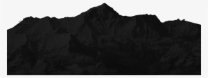 Mountain Peak Png Download - Black Mountains Png #3901456