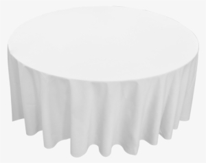 Table Linen Hire - Round Table White Linen #3902135