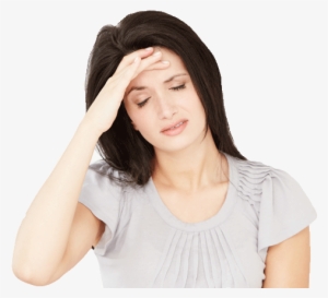 Stressed Woman At Linda K Laffey Mft - Stop A Headache Without Pills #3902241