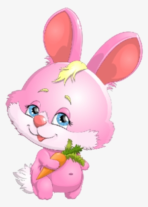Cute Bunny Rabbit Clipart 8 - Gifs De Bom Dia Com Carinho #3902319