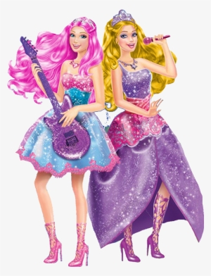 Barbie Rockstar Png - Barbie Pop Star Invitations #3902608