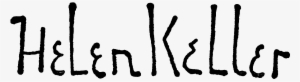 Helen Keller Signature #3903065