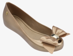 Melissa Women's Pink Jelly Flats With Bow - Melissa Ultragirl Sweet Xv #3903352