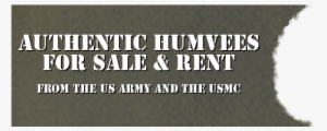 Welcome To Humvee Experience #3904094