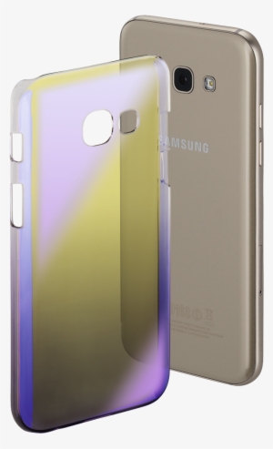 "mirror" Cover For Samsung Galaxy A3 , Yellow/purple - Galaxy A5 2017 Etui #3904726