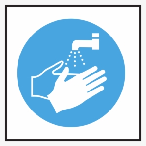 210x148mm Wash Your Hands Please - Self Adhesive #3905087