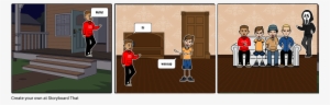 Hide And Seek Storyboard - Cartoon #3905720