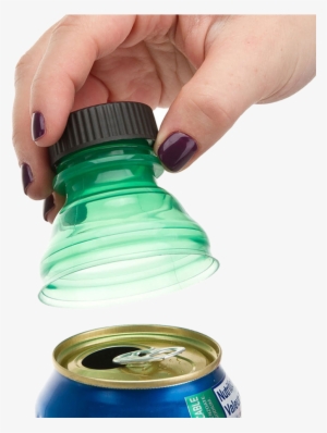 Your Choice Of Quantity Plastic Soda Can Cap Converter - Lid For Pop Can #3905896