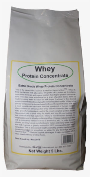 Soy Protein Isolate 5 Lbs - Whey Concentrate #3905990