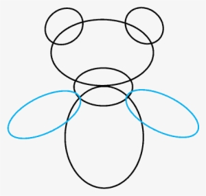 How To Draw Teddy Bear - Cartoon #3906020