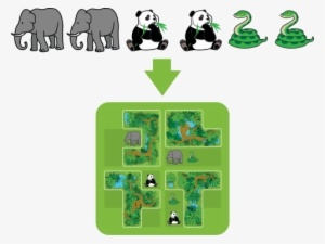 Example Of A Challenge/solution On The Day Side Of - Jungle Hide And Seek #3906112