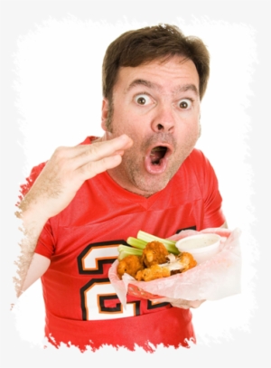 To Enter Into The Wing Eating Contest To See If You - Hot Wings Man #3906721