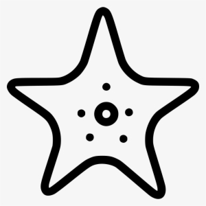 Png File - Star Fish Icon #3906974