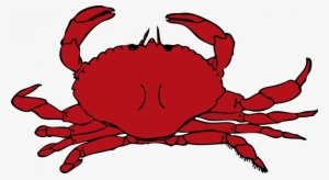 Learn How To Draw A Cartoon Crab - Crab Clipart #3907236