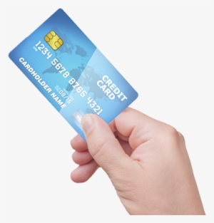 Transaction Processing How You Want It - Hand Credit Card Png #3907419