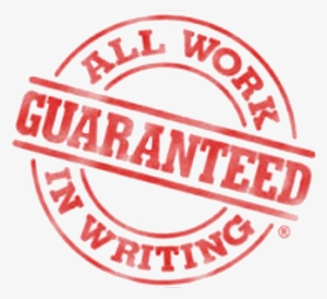 All Work Guaranteed #3907631