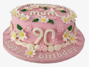 90th Birthday Cake - Birthday #3907732