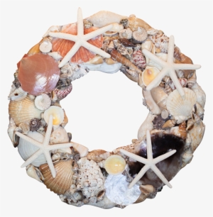 Seashell Company 15" Wreath Driftwood & Starfish #3908364