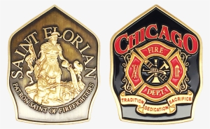 Chicago Fire Department Challenge Coin - Chicago Fire Challenge Coin #3908422