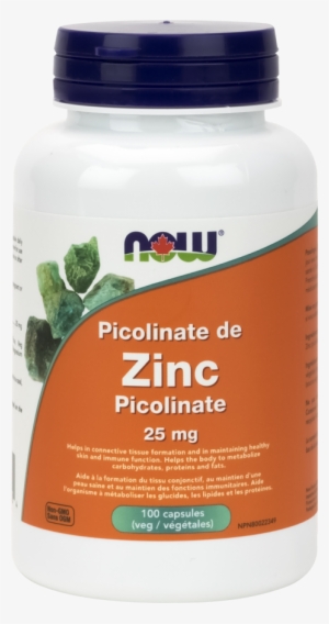Zinc Picolinate 25 Mg Veg Capsules - Now Brand Zinc Picolinate 25 #3908927