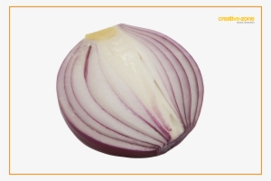 Red Onion Sliced Transparent - Red Onion #3909432