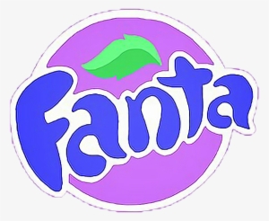 Purple Fanta Grapes Juice Freetoedit - Fanta Logo Png #3909485