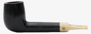 Black Wood & Bone Tobacco Pipe #3909691