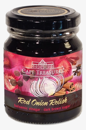 Cape Treasures Red Onion Relish - Cape Treasures Balsamic Red Onion Relish 165 G #3909835