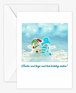 Smiles And Hugs - Greeting Card #3909872
