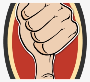 Red Thumb Down - Tire #3910002