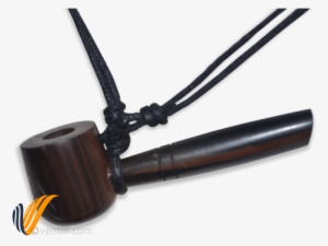 Ebony Tobacco Pipe Wood Carving Side Top - Wood Carving #3910135