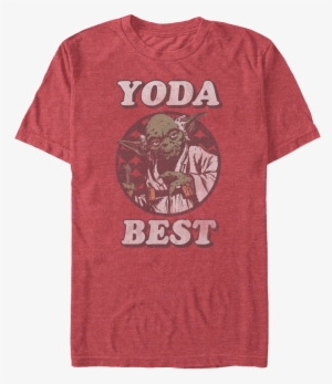 Yoda Best Star Wars T-shirt - Star Wars Yoda Und R2d2 Tshirt Con Stampa, Blu Scuro #3910164