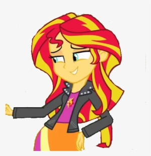 Sunset Shimmer Equestria Girls By Pinkapai-d65oarv - Mlp Eg Flash Sentry And Sunset Shimmer #3910555