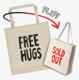 Free Hugs Tote Bag - Littlegoldpixel Nevertheless She Persisted Tote Bag, #3910556